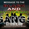 Message to The Black & Hispanic Gangs (CD Package)