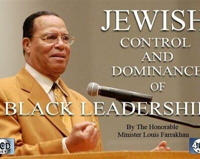 Jewish Control and Dominance Of Black Leaders (CD)