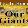 How to Honor Our Giants (CD Package)