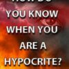 How Do You Know When You Are A Hypocrite? (CD)