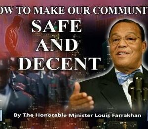 How to Make Our Community Safe and Decent (CD)
