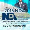 Justice Or Else! Addresses The National Dental Association: Civil Rights Luncheon