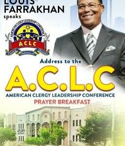 Address to The American Clergy Leadership Conference: Prayer Breakfast