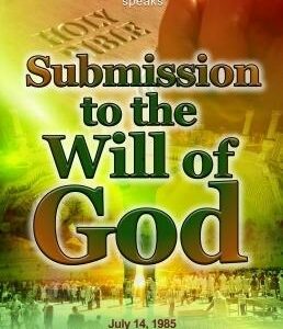 Submission to the Will of God