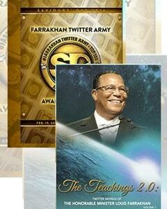 Farrakhan Twitter Army Awards DVD & The Teachings 2.0 Book