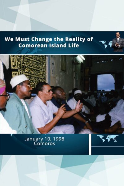 Comoros: We Must Change the Reality of Comorean Island Life