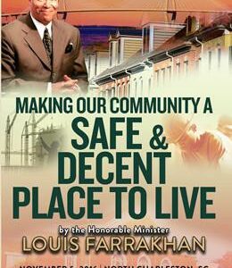 Making Our Community A Safe & Decent Place To Live