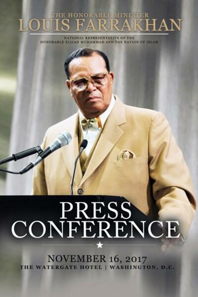 2017 Press Conference by Minister Louis Farrakhan in Washington, D.C.