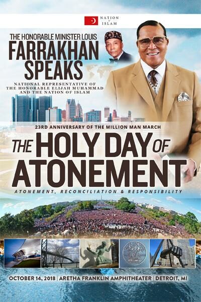 Detroit - Million Man March 23rd Anniversary