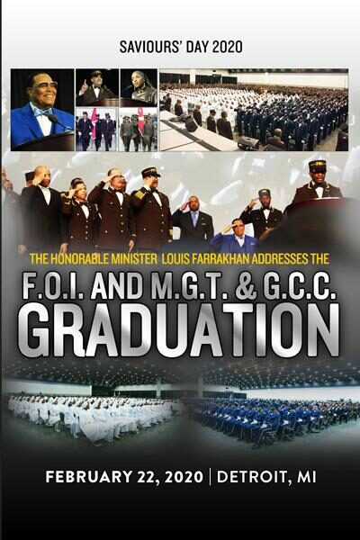 F.O.I. And M.G.T. & GCC Graduation Address, Saviours' Day 2020